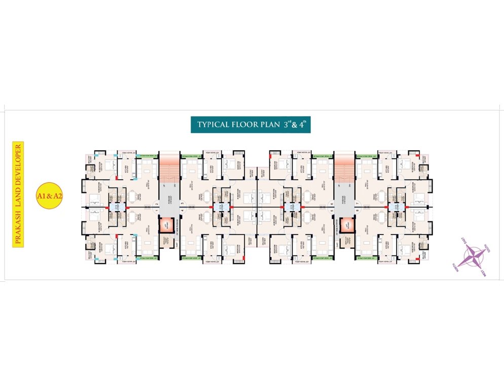 paradise Block A1 And A2 Cluster Plan