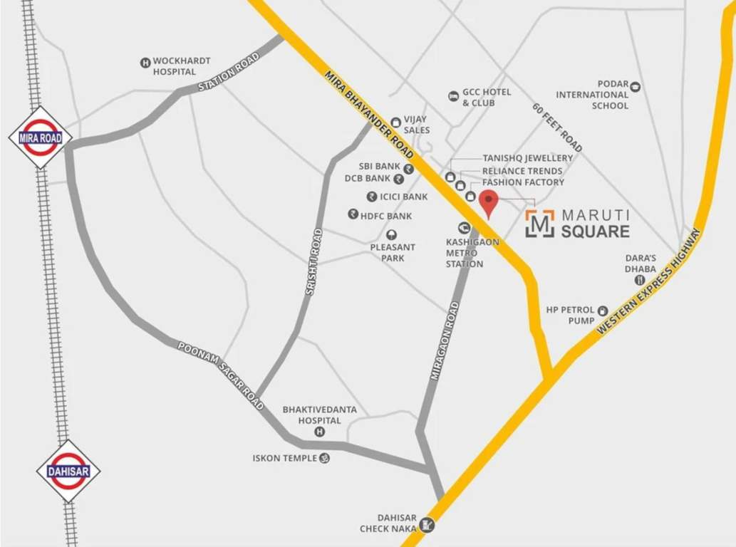  square building no 7 Location Plan