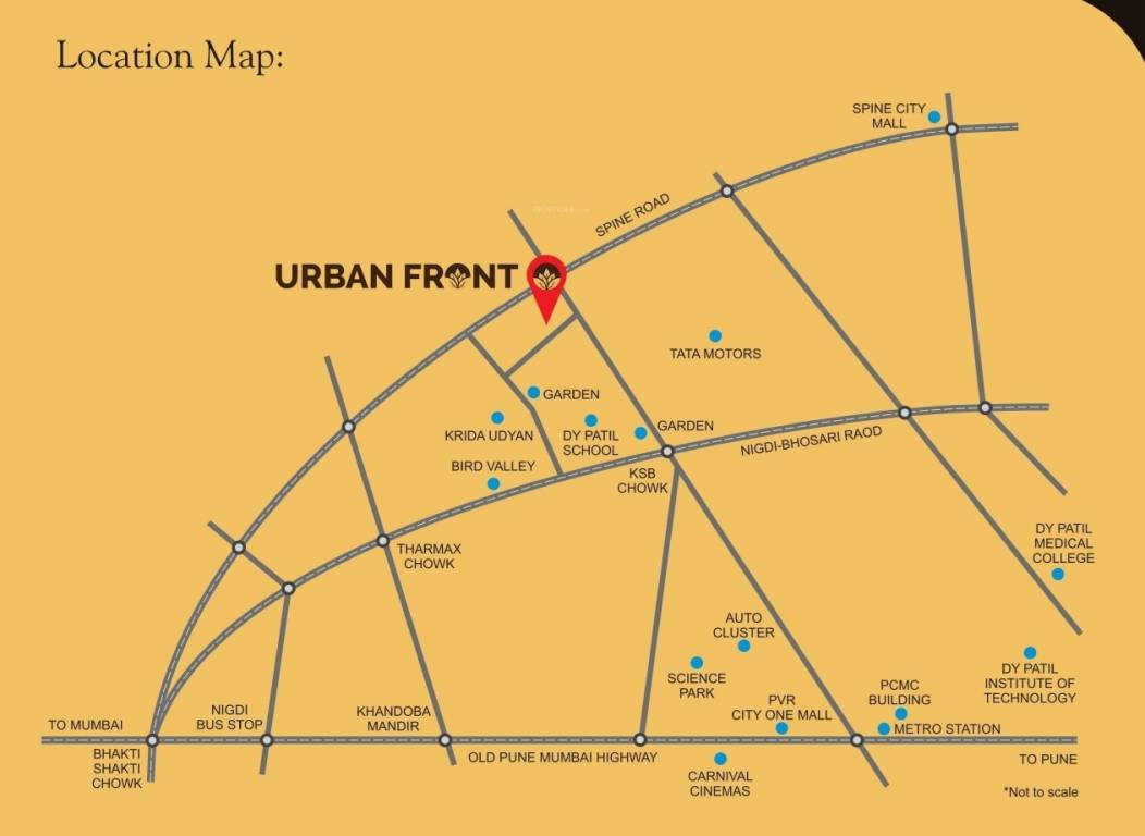  urban front Location Plan