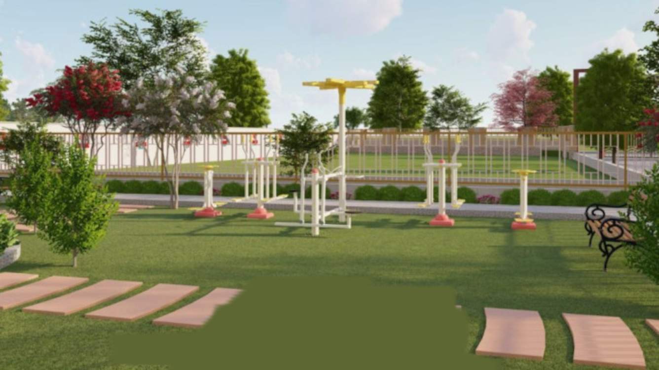  dhwija enclave Landscaped Gardens