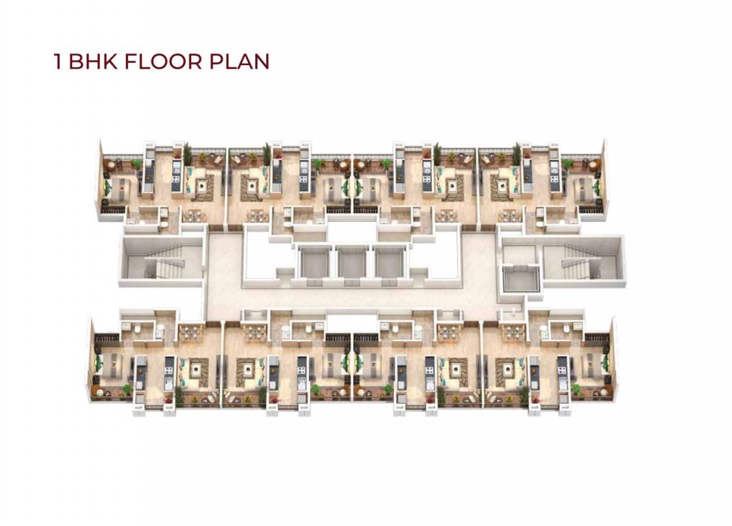 anantam nxt phase i Building 1 Cluster Plan