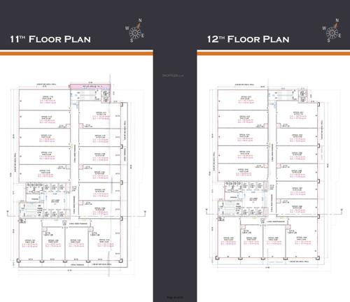  central-business-hub Central Business Hub Cluster Plan from 11th to 12th Floor
