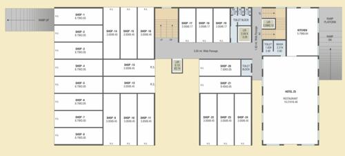  business-hub Business Hub Cluster Plan For Ground Floor