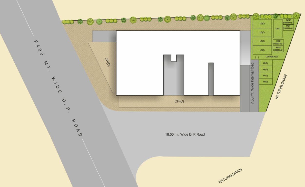  business hub Layout Plan