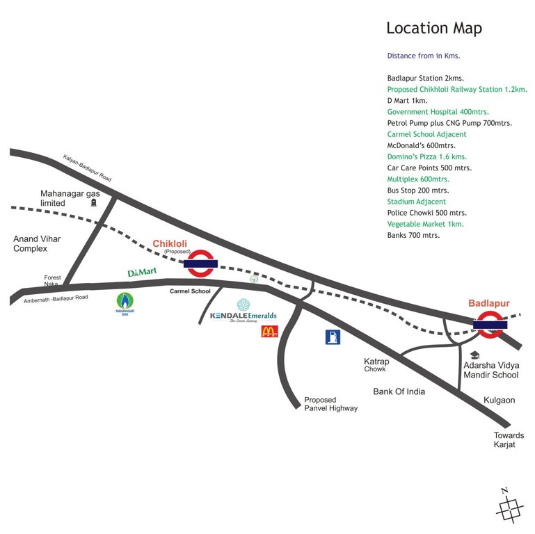  emeralds phase iii Location Plan