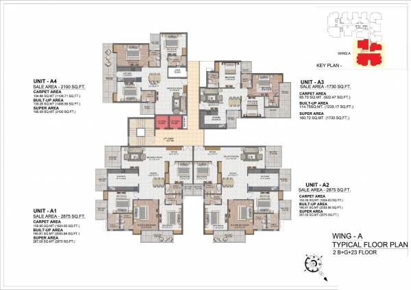  orion-homes Tower A Cluster Plan