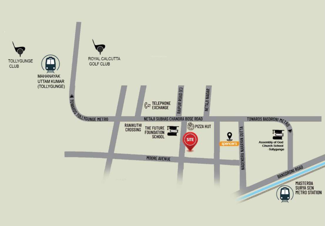  vishnu priya Location Plan