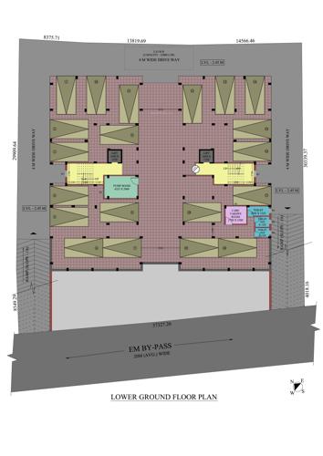  ganga-greens Ganga Greens Cluster Plan for ground Floor