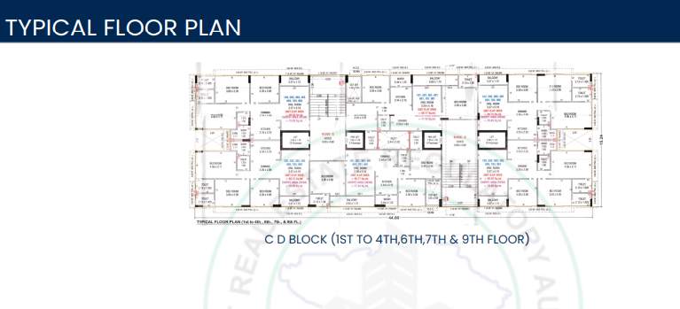  shikhar landmark Block C and  Cluster Plan