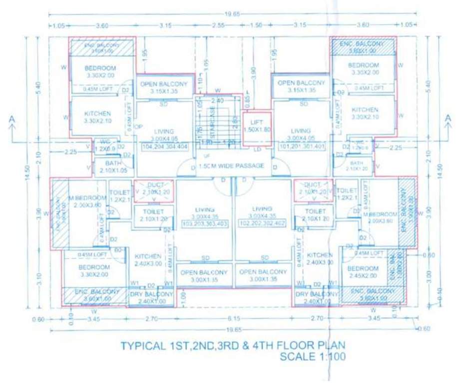  sunway Sunway Cluster Plan From 1st To 4th Floor
