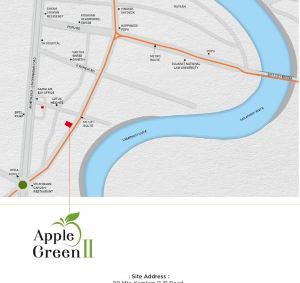  apple-green-2 Location Plan