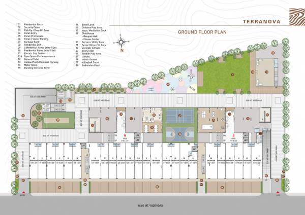  terranova Block A & Block B Cluster Plan
