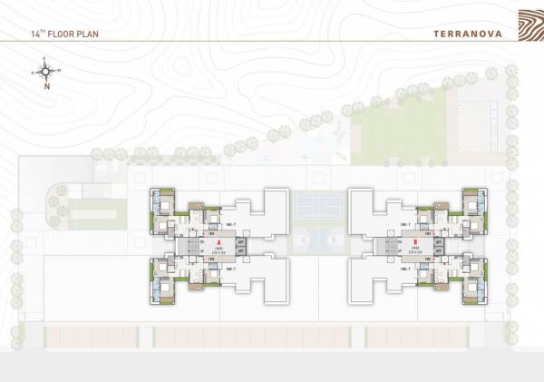  terranova Block A & Block B Cluster Plan
