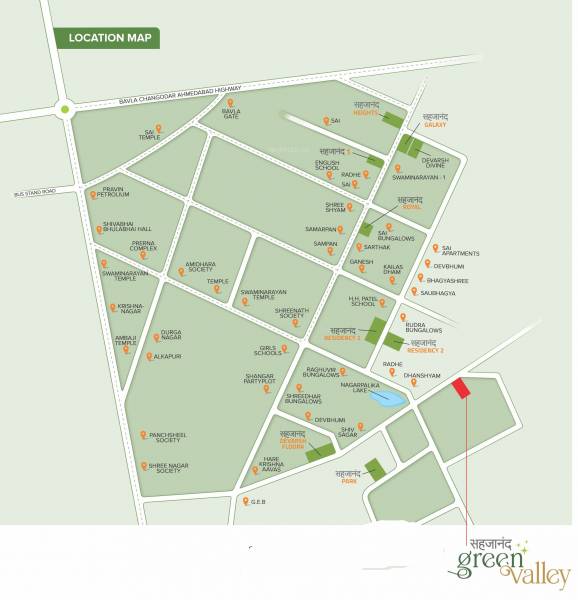  green-valley Location Plan