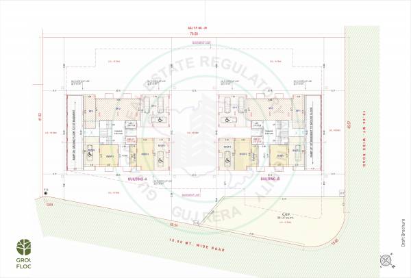  forestaa Block A And B Cluster Plan for ground Floor