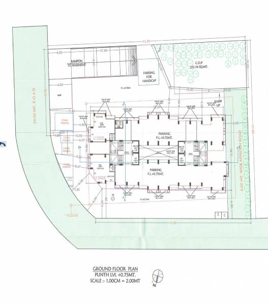  om-riviera Block A And B Cluster Plan for ground Floor
