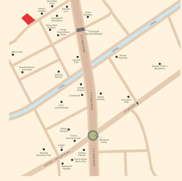  pratham-heights Location Plan