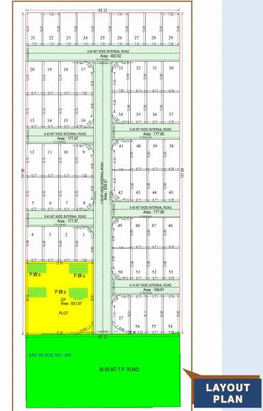Layout Plan rameshwar-bunglows Layout Plan