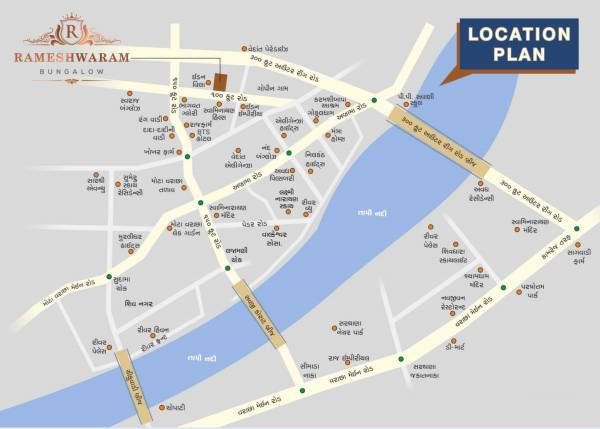 Location Plan rameshwar-bunglows Location Plan
