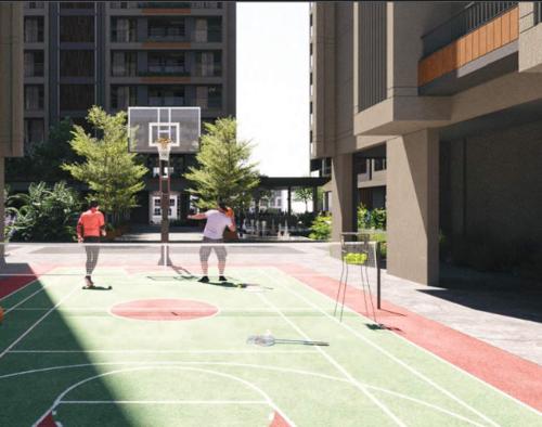  artefino Basketball Court