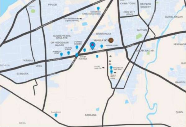 Location Plan vanilla-sky Location Plan