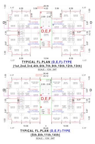 D, E, F Cluster Plan From 1st To 14th Floor anjani-nandan-enclave D, E, F Cluster Plan From 1st To 14th Floor