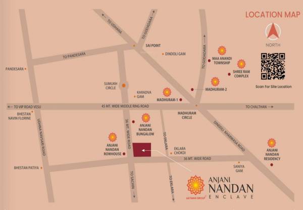 Location Plan anjani-nandan-enclave Location Plan