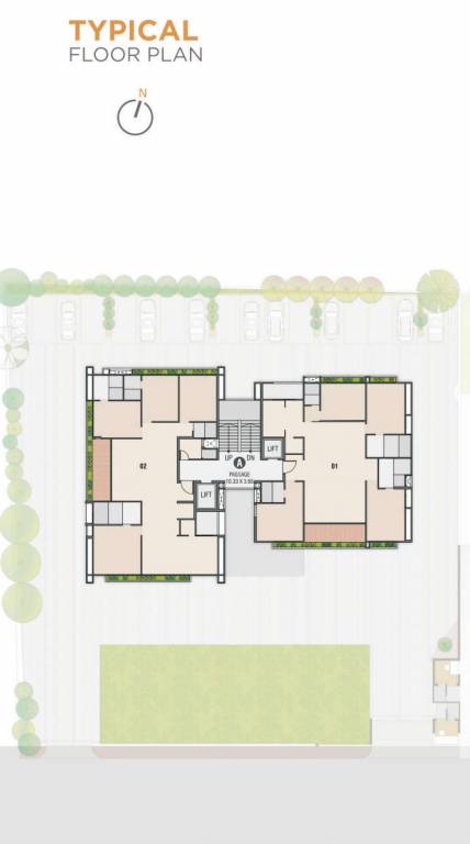  shreepad Building A Typical Cluster Plan