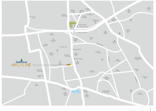 Location Plan shree-siddheshwar-highline Location Plan
