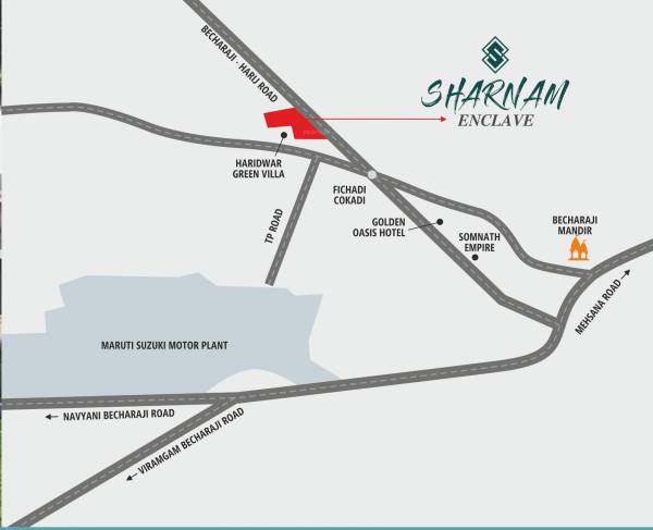 Location Plan sharnam-enclave- Location Plan