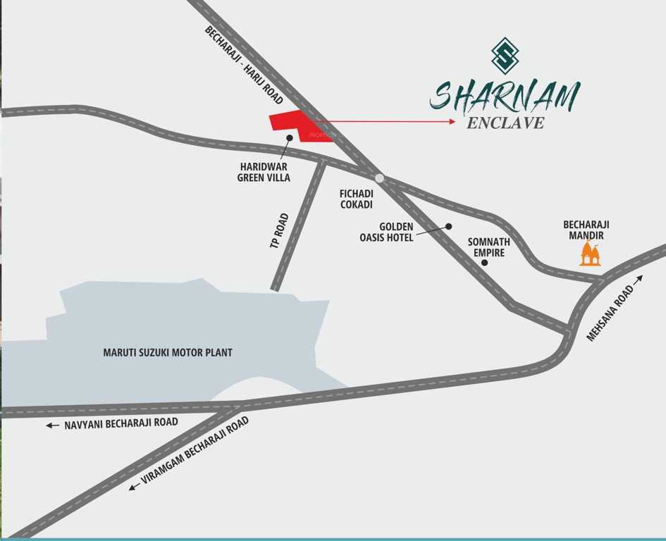  sharnam enclave  Location Plan