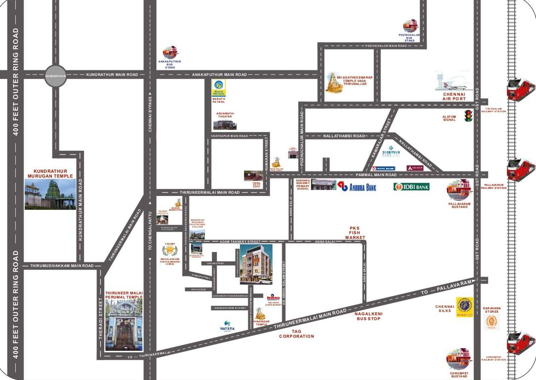  subranth Location Plan