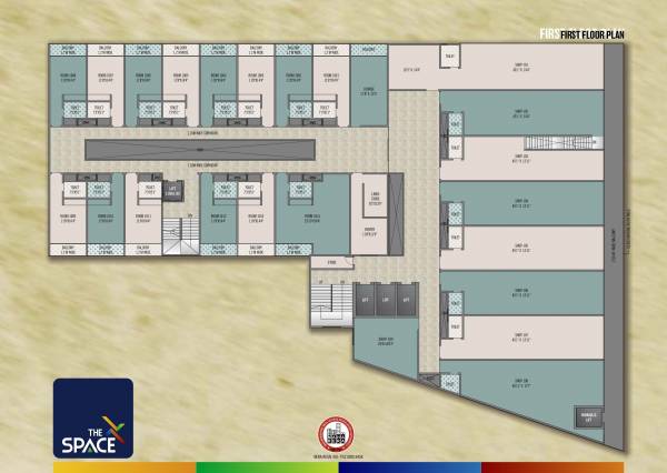  the-space The Space Cluster Plan for 1st Floor