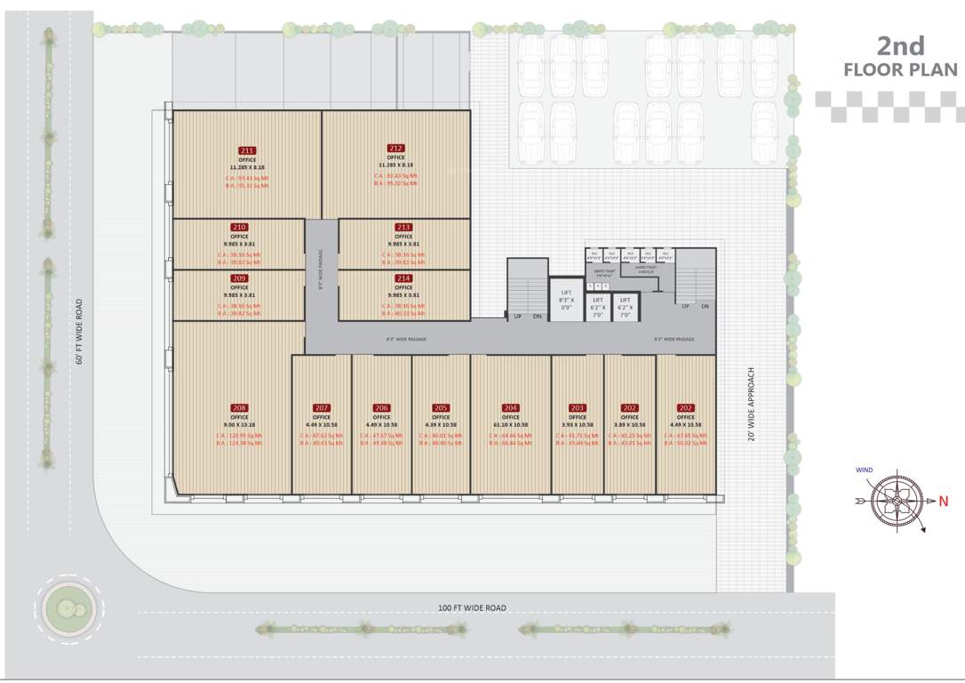  pavilion plaza A Cluster Plan For 2nd Floor