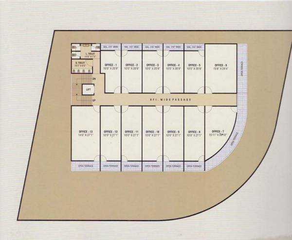  facet-square Facet Square Cluster Plan for 2nd Floor