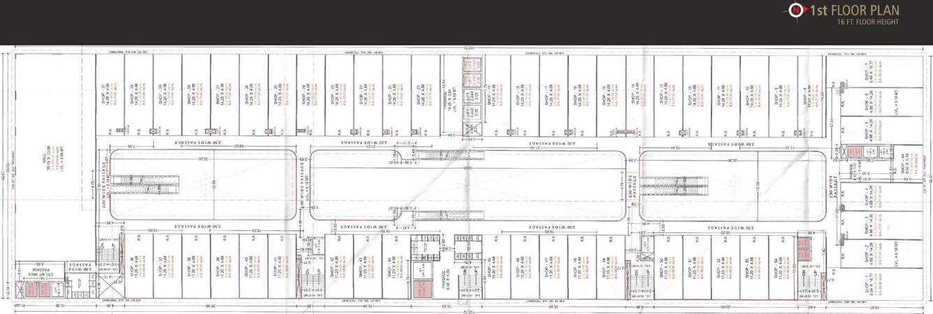  home land city Land City Cluster Plan for 1st Floor