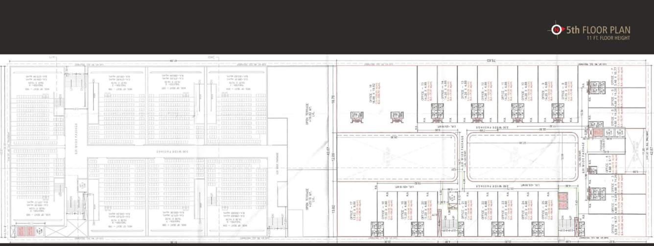  home land city Land City Cluster Plan for 5th Floor