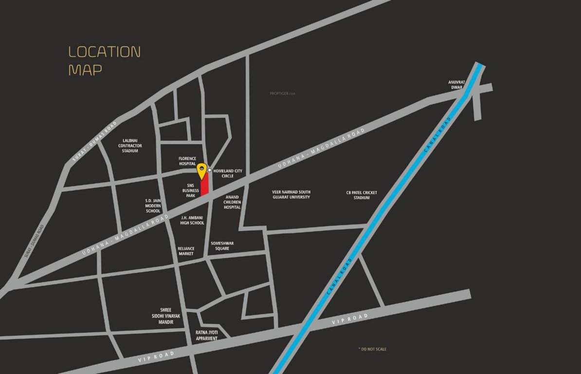  home land city Location Plan