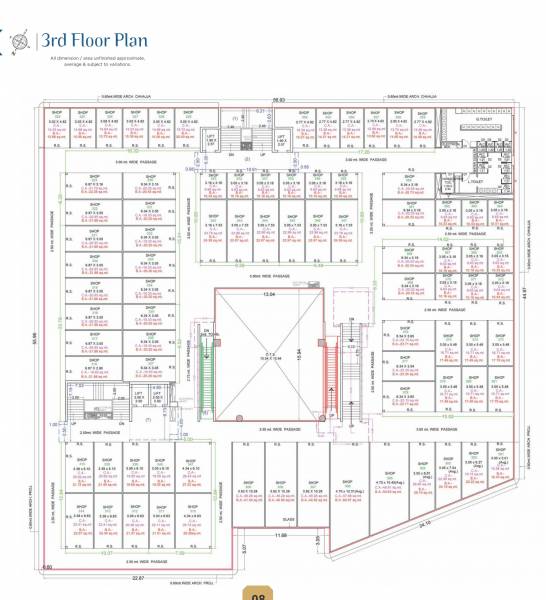 A R Mall Cluster Plan for 3rd Floor a-r-mall A R Mall Cluster Plan for 3rd Floor