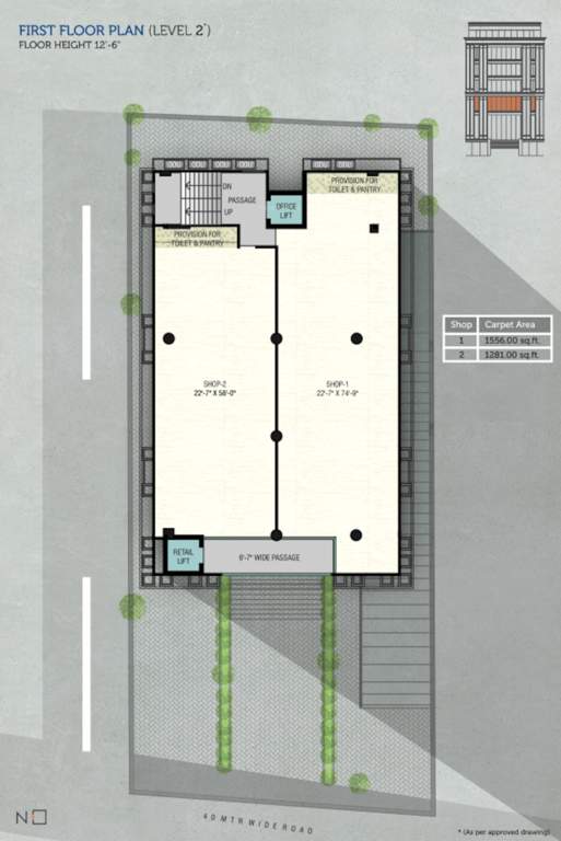  prime Tower 1 Cluster Plan For 1st Floor