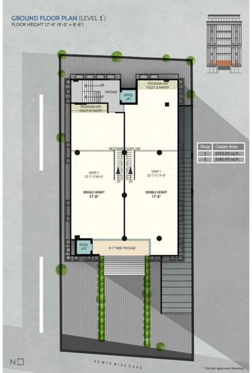 prime Tower 1 Cluster Plan For Ground Floor