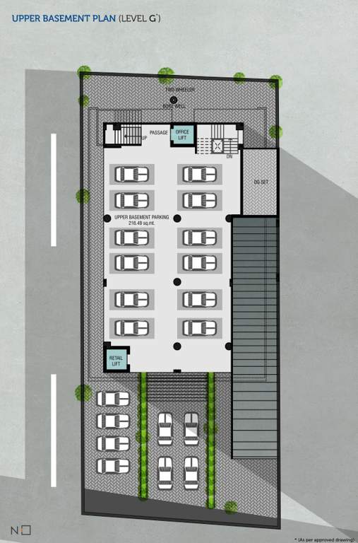  prime Tower 1 Upper Basement Cluster Plan
