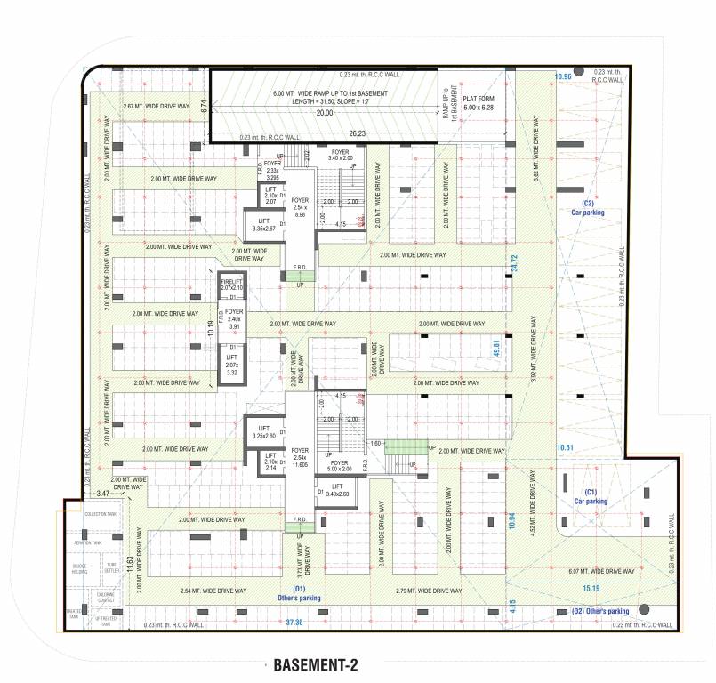  mercury square A Basement Cluster Plan