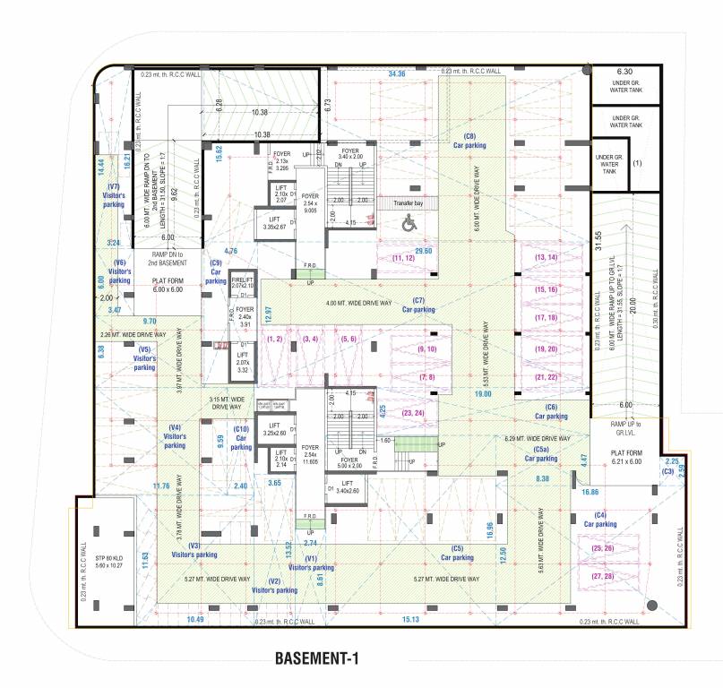  mercury square A Basement Cluster Plan