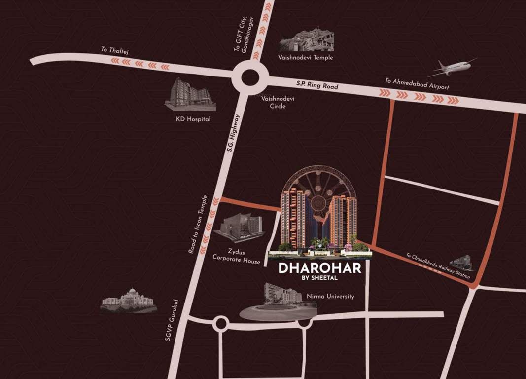 dharohar  Location Plan