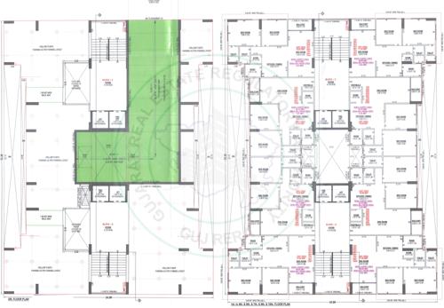  shaligram Block C And D Cluster Plan From 1st To 10th Floor