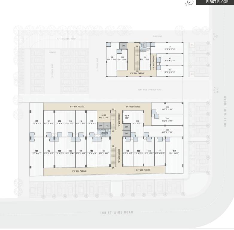  etc extol trade center Etc Extol Trade Center Cluster Plan