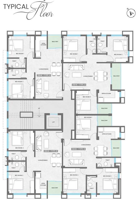  krihom Krihom Typical Cluster Plan