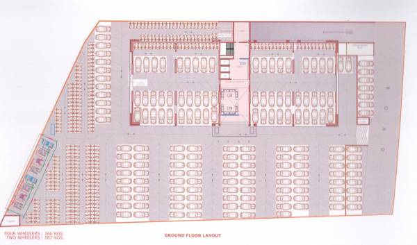  block-d-notus-it-park Block D Notus It Park Ground Floor Cluster Plan