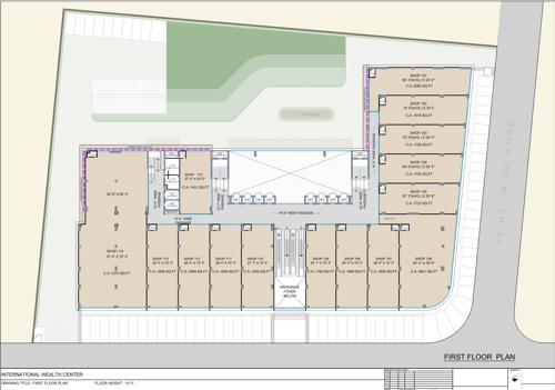  international-wealth-center 1 Cluster Plan For 1st Floor